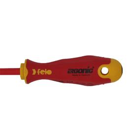

Отвертка Felo Ergonic 41410290, диэлектрическая, PH 1X80 мм