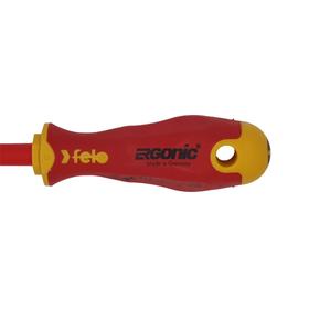 

Отвертка шлицевая Felo Ergonic 41308090, диэлектрическая, SL 8X1.2X175 мм