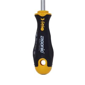 

Отвертка Felo Ergonic 40130510, PZ 3X150 мм, 262 мм, рукоятка из трехкомпонентного пластика 535309