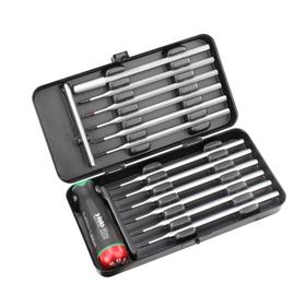 

Отвертка c регулировкой крутящего момента Felo 10099116, 0.6-1.5 Nm, SL,PH,PZ,Torx, 12 шт.