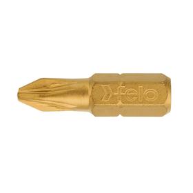 

Бита Felo 02101070, серия TiN, PZ 1X25 мм, 10 шт.