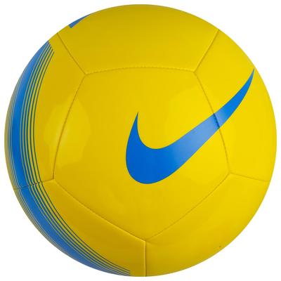 Мяч футбольный NIKE Pitch Team, размер 5, 12 панелей, TPU, машинная сшивка,  бутиловая камера, желтый/синий (5282566) - Купить по цене от 1 399.00 руб.  | Интернет магазин SIMA-LAND.RU