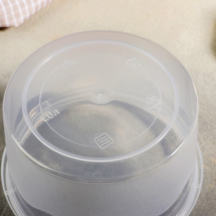 Контейнер пищевой 1 л круглый, цвет МИКС