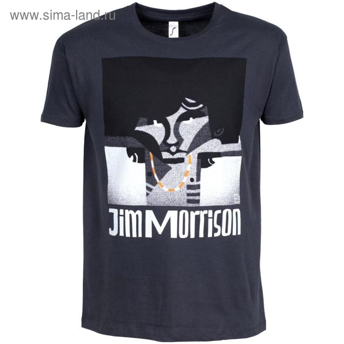 

Футболка унисекс «Меламед. Jim Morrison», размер XXL, цвет серый