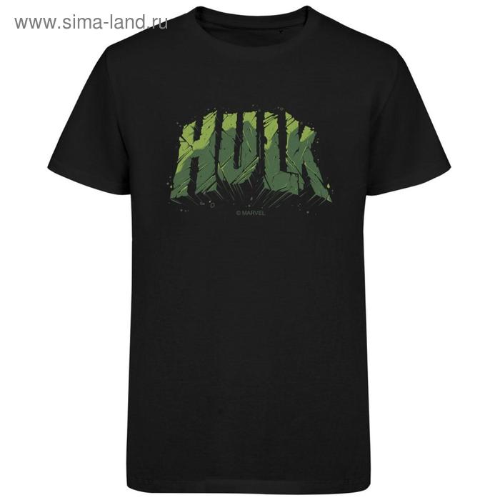 фото Футболка унисекс hulk, размер s, цвет чёрный marvel