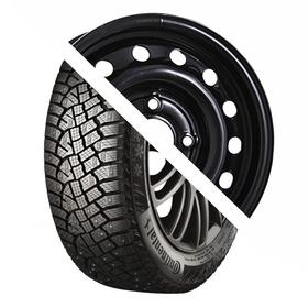 

Колесо в сборе Continental IceContact 2 215/65 R16 102T + Trebl 9690 7x16 5x120 ET47 d72.5 Black