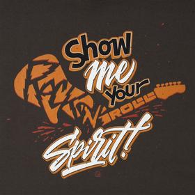 

Футболка унисекс Show Me Your Rock'n'roll Spirit, размер L, цвет серый