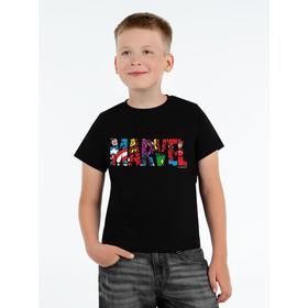 

Футболка детская Marvel Avengers, рост 142-152 см, цвет чёрный