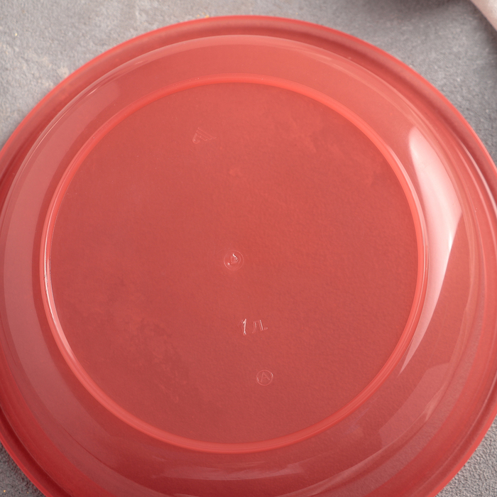 Тарелка суповая 18,5 см, 1 л, цвет МИКС