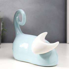 

Сувенир керамика "Кот - хвост колечком" 16х18х7,5 см
