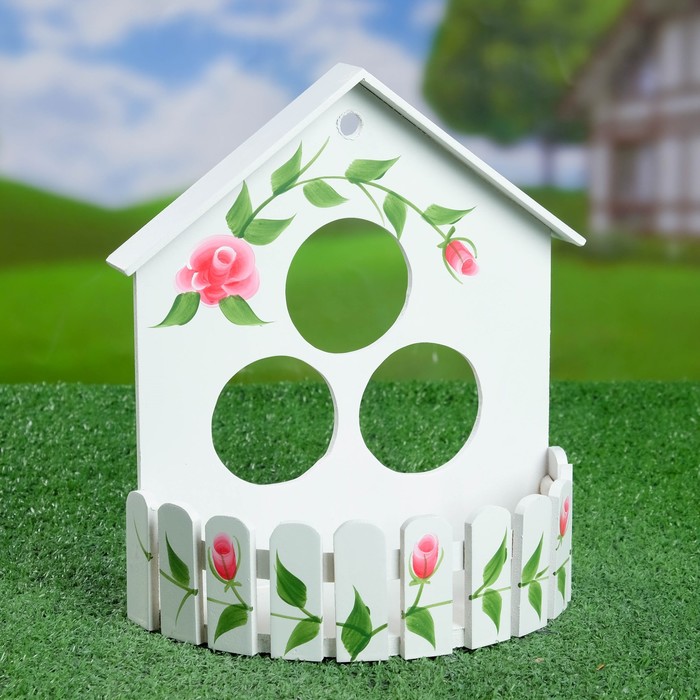 Набор настенных подставок для цветов 2 шт: 30,5*29 см, 27*23 см