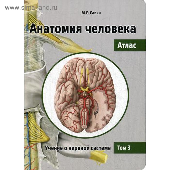 

Анатомия человека. Атлас. В 3 томах. Том 3: Учение о нервной системе. 2-е издание, переработанное. Сапин М.Р.