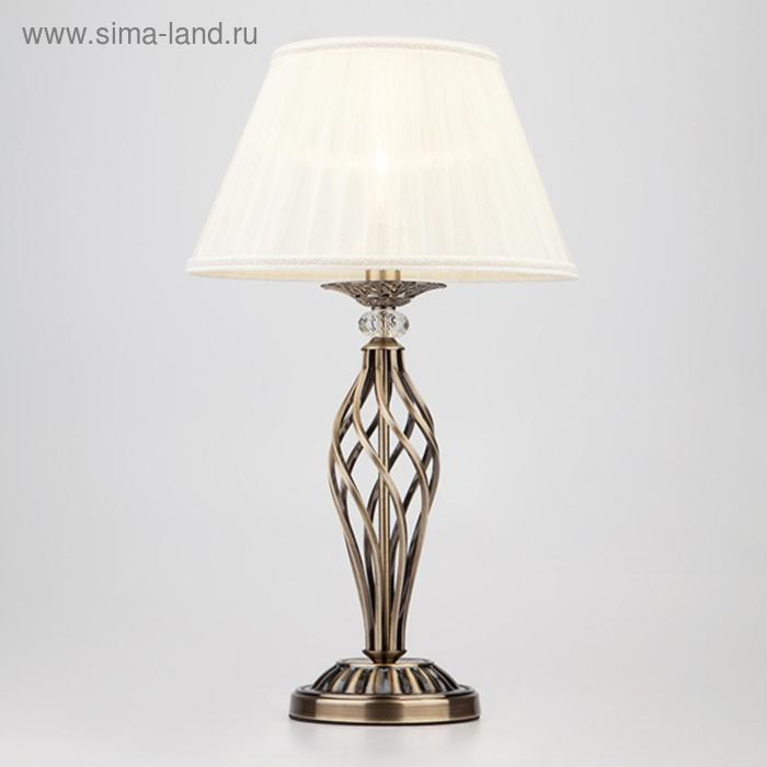 Настольная лампа Selesta, 1x40Вт E14, цвет бронза
