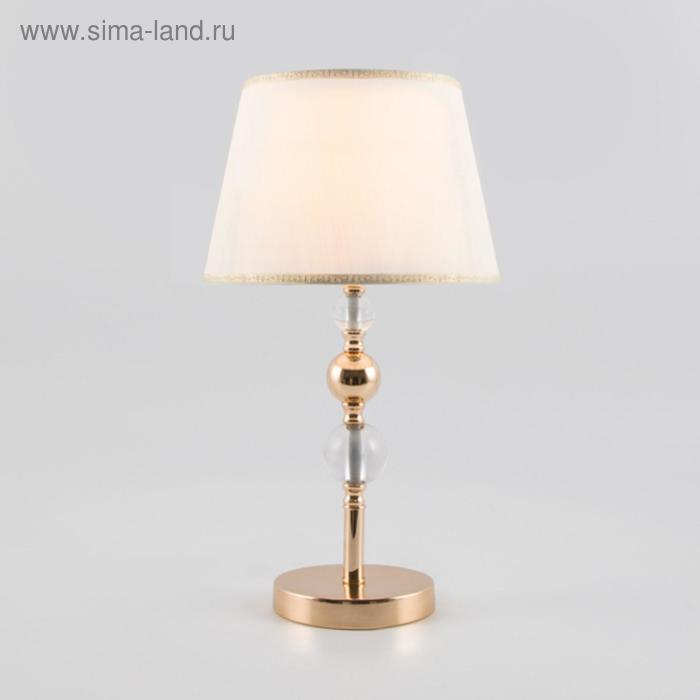 Настольная лампа Sortino, 1x60Вт E27, цвет золото