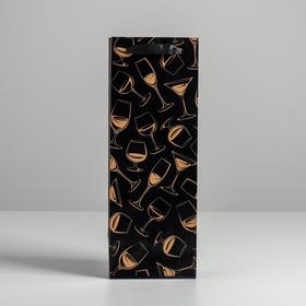 

Пакет ламинированный под бутылку For you, 13 x 36 x 10 см