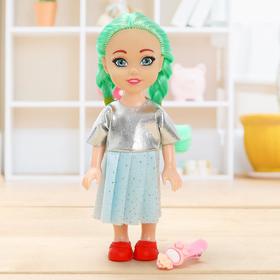 

Куколка Lollipop doll с заколкой , МИКС, в пакете