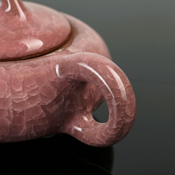 Набор для чайной церемонии "Искушение", 5 предметов: чайник 150 мл, чашка 50 мл, цвет фиолетовый