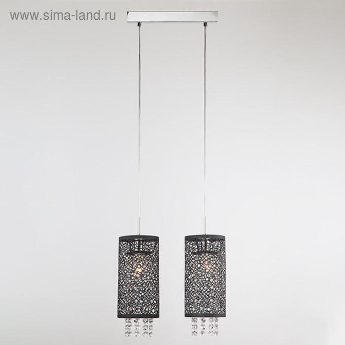 Светильник Laguna 2x60Вт E14 цвет хром 7600₽