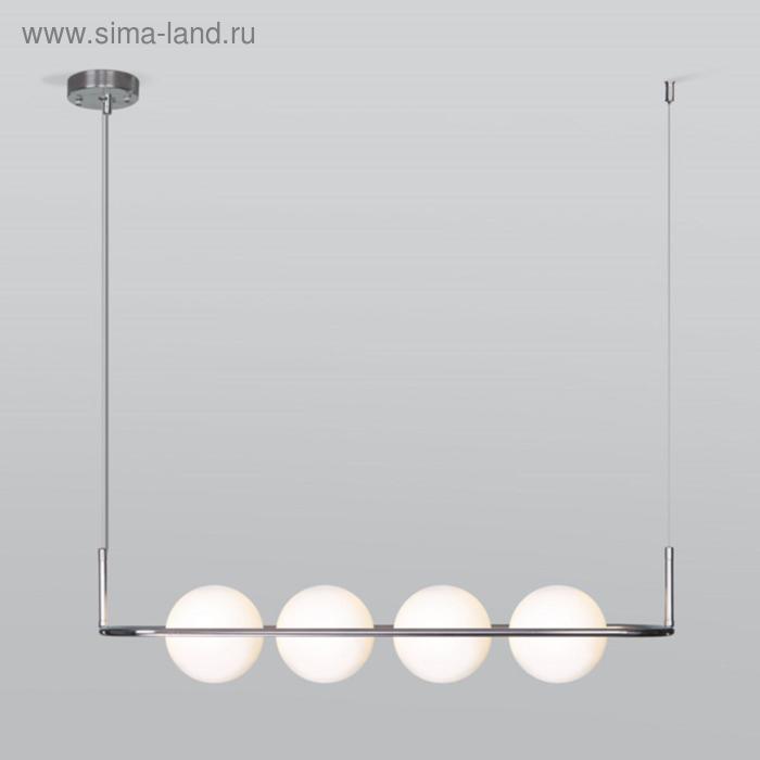 Светильник Ringo, 4x60Вт E27, цвет хром светильник apricale 4x60вт e27 цвет серый