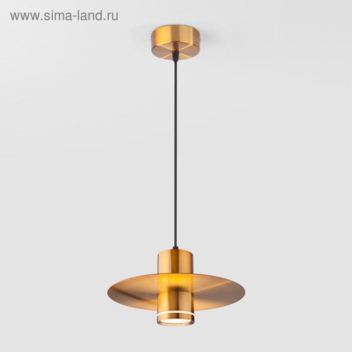 Светильник Disсо 9Вт LED 4200К 525лм цвет бронза 1950₽