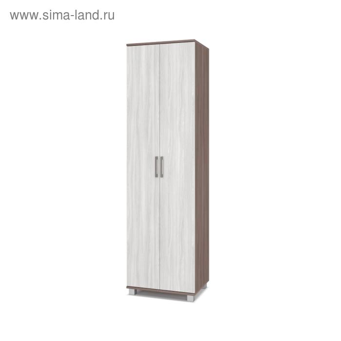 

Шкаф двустворчатый Карина К21 600x420x2100 Ясень шимо темный/светлый