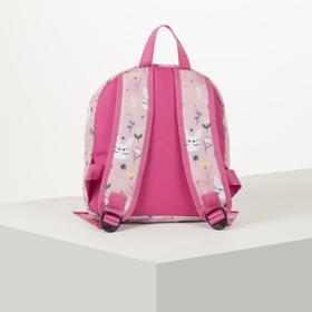 

Рюкзак «Зайчик»,22х8х24 см, отд на молнии, н/карман, розовый
