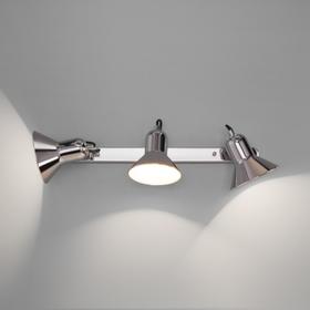 

Светильник Canotier, 3x25Вт E27, цвет хром