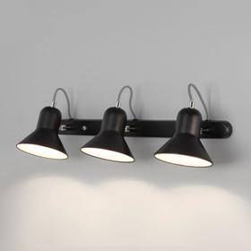 

Светильник Canotier, 3x25Вт E27, цвет хром, чёрный