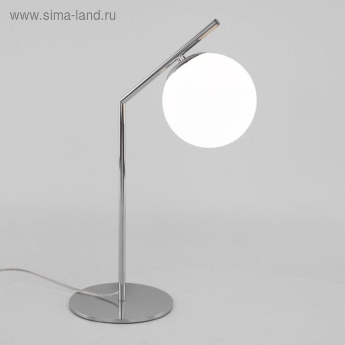 Настольная лампа Frost, 1x60Вт E27, цвет хром настольная лампа santiago e27 1x60вт цвет хром серый