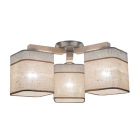 

Люстра Nadia, 3x60Вт E27, цвет белый