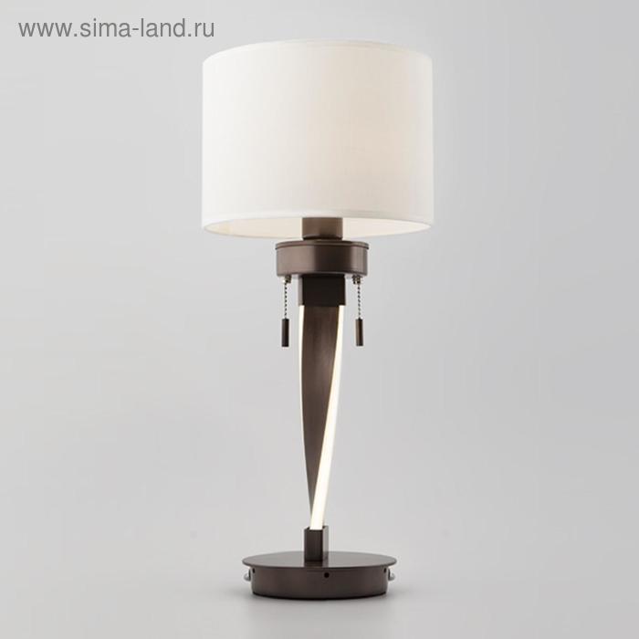 Настольная лампа Titan, 1x10Вт E27, цвет коричневый