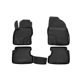 

Коврики 3D в салон Skoda Octavia, 2013-2017, 2017-н.в., Active, Ambition, Style, набор 4 шт, ПУ, повышенная износостойкость