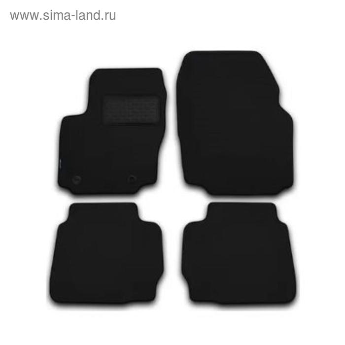 Коврики в салон Klever Standard Volkswagen Touareg 2002-2010, внед., набор 4 шт, текстиль коврики в салон klever standard volkswagen teramount 2017 4 шт kvr02 051 049 01210kh