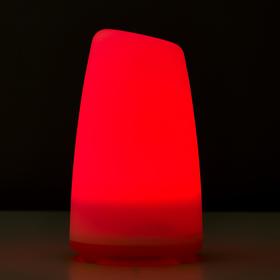 

Ночник "Овальный фонарь" LED RGB 2 режима от батареек 3ААА бело-оранжевый 8х8х13,5 см