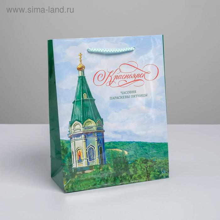 

Пакет вертикальный ламинированный «Красноярск» MS, 18 х 23 х 8 см
