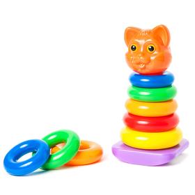 

Пирамидка-качалка «Кошка», 8 элементов