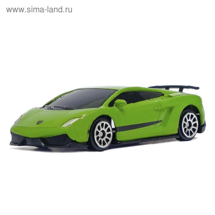 

Машина металлическая LAMBORGHINI GALLARDO LP 570-4 SUPERLEGGERA,1:64, цвет МИКС, в пакете