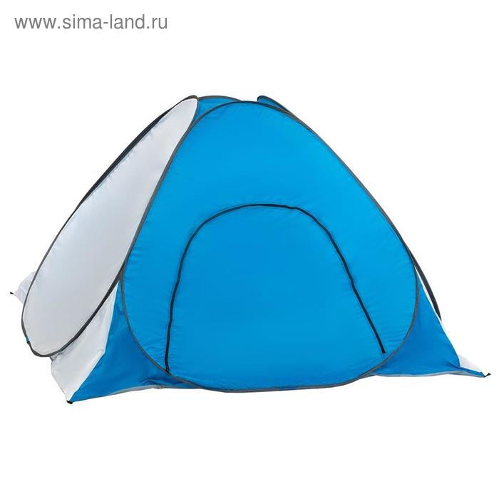 Палатка самораскрывающаяся, дно на молнии, 2 х 2 м, цвет бело-голубой (PR-D-TNC-038-2)