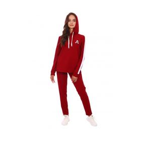 

Костюм женский (худи, брюки) «Шарлотта» цвет бордовый, размер 50