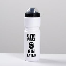 Бутылка для воды "Gym", 750 мл