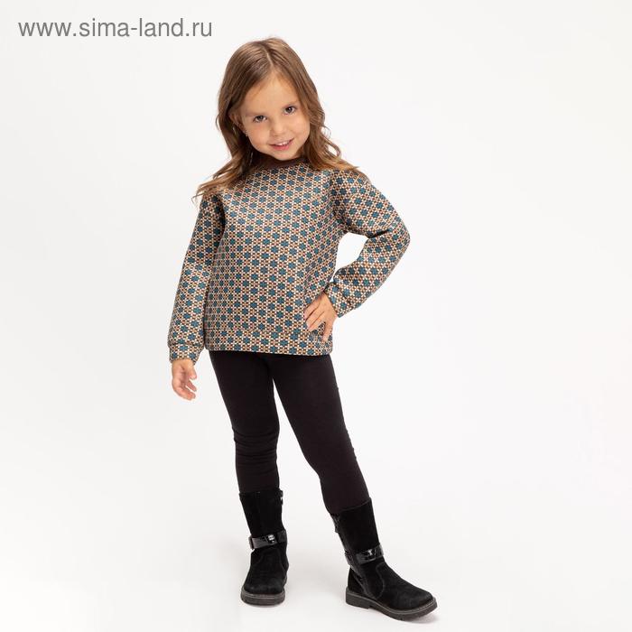Свитшот для девочки, цвет коричневый, 158-164 см (160)
