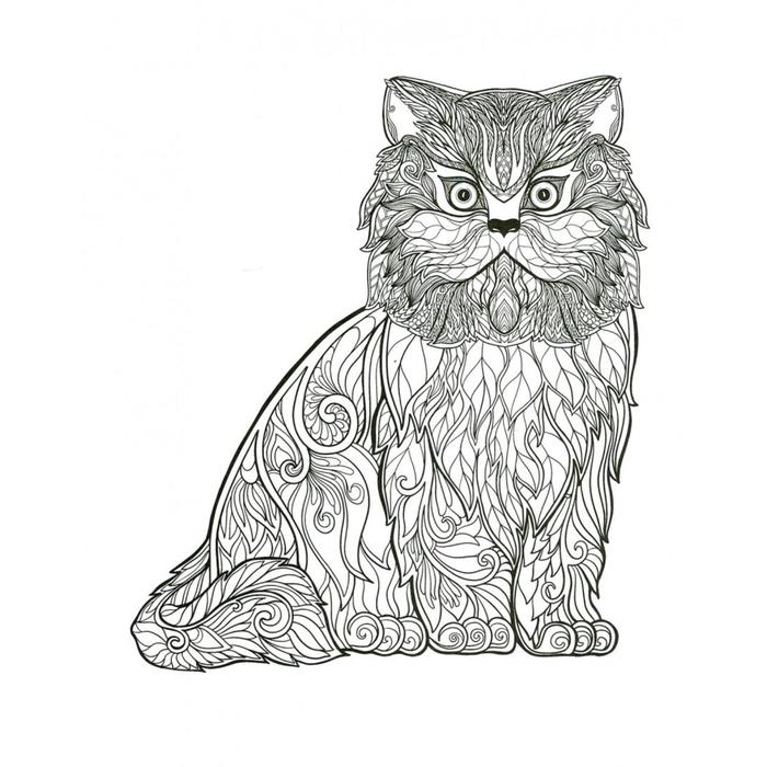 

Cats-3. Творческая раскраска замурчательных котиков. Тейлор Л.