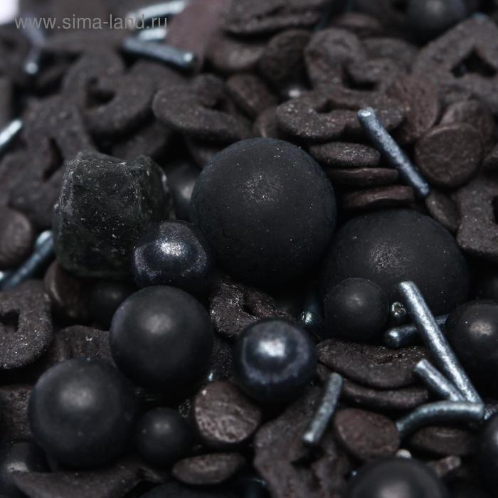 Посыпка микс «Чёрный бум», 50 г