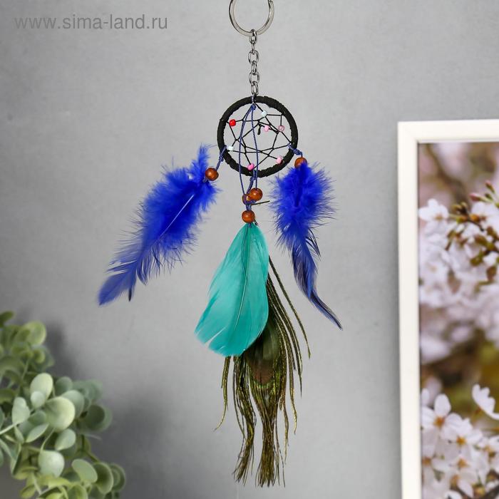 

Ловец снов брелок "Перо павлина" 21х4,8 см