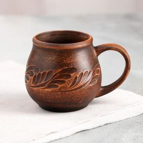 

Чашка "Coffee", декор, красная глина, 0.2 л, микс