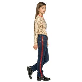 

Брюки для девочек, рост 146 см, цвет тёмно-синий