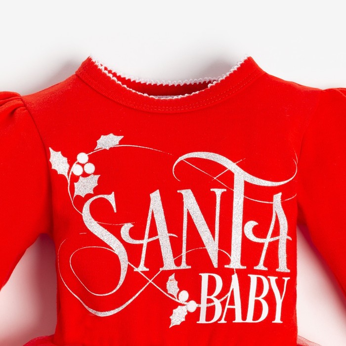 

Боди с юбкой Крошка Я "Santa Baby", рост 86-92 см