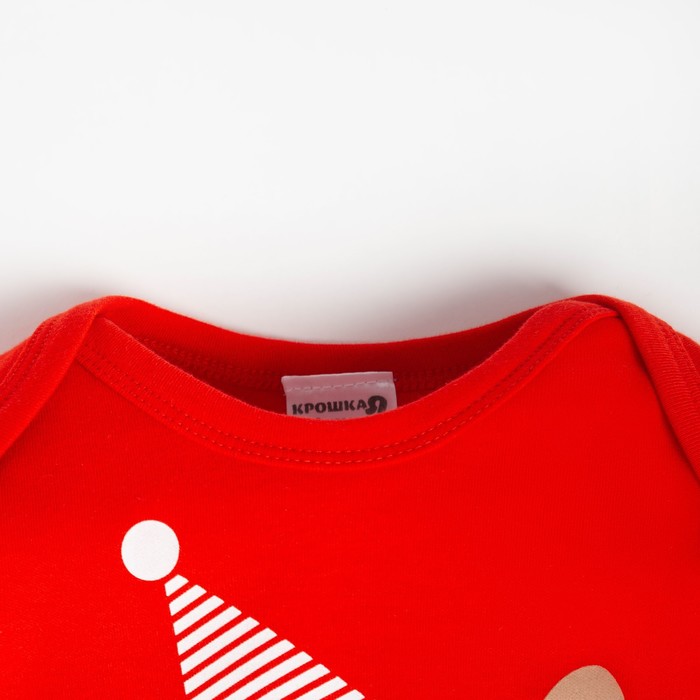 фото Комбинезон крошка я "мишка", рост 74-80 см, красный