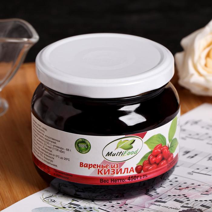 Варенье из кизила, 450 г,