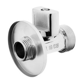 

Кран шаровой RVC, 1/2" и 3/4", наружная резьба, для быт. приборов, прямой с отражателем